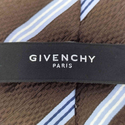 ジバンシィ GIVENCHY シルク ストライプネクタイ メンズ